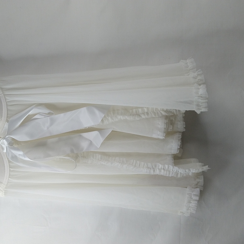 Victoria's Secret Off White Babydoll Lingerie Size: 36B - Picture 3 of 10